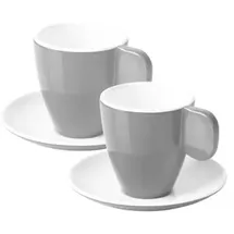 Camp 4 Espressotasse 0,1 l Grau 2 St.