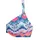 VENICE BEACH Bügel-Bikini-Top Damen Blau/Orange 40 Cup E