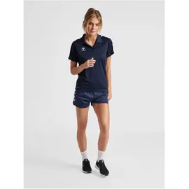 hummel Core XK Funktions-Poloshirt Damen marine XS