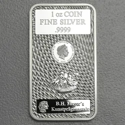 Münzbarren 1oz Cook Islands - New Generation