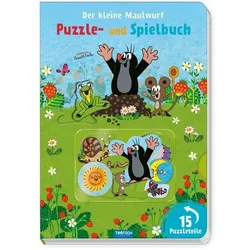 Trötsch Der kleine Maulwurf Puzzle- und Spielbuch Pappenbuch