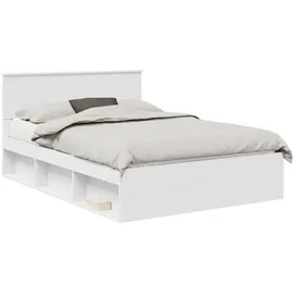 vidaXL Modernes Bett 160 x 200 cm Weiß