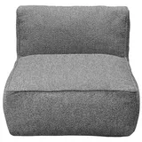 BLOMUS 1-Sitzer Grow 2.0 75 x 95 cm Mischgewebe Grau Stone