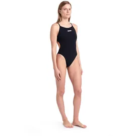 Arena Badeanzug Damen Schwarz/Weiß 34