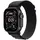 Apple Watch Ultra Alpine Loop 49 mm Schwarz Titan Schwarz Small