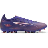 Puma Ultra 5 Match MG Soccer Shoe, Lapis lazuli/puma White-Su 6 - 39