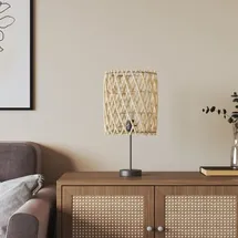 vidaXL Lampenschirm Ø23x28 Cm Korbweide Vidaxl