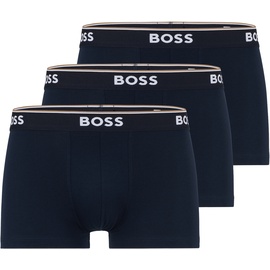Boss Herren Trunks, mit elastischem Logo-Bund im 3er-Pack
