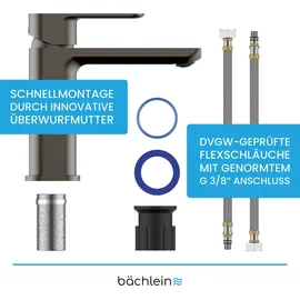 Bächlein Mizarela Einhandmischer Anthrazit