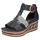 Rieker Keilsandalette Damen Schwarz 41