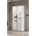 OTTO home Vitrine Cross 79,5 x 40 x 183,5 cm Weiß