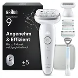 Braun Silk-épil 9 9-130 Weiß/Rosa