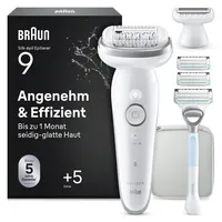 Braun Silk-épil 9 9-130 Weiß/Rosa