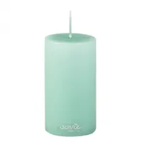 Sovie CANDLES Stumpenkerze 100 mm jadegrün