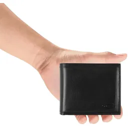 CAMEL ACTIVE Wood Jeans Wallet Herren Geldbörse schwarz