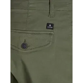 JACK & JONES Paul Flake Akm 542 Hosen Olive Night 32 34