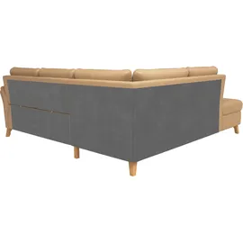 sit&more Ecksofa SIT & MORE "Göteborg", braun (cappuccino), B:250cm H:90cm T:226cm, Sofas, Ecksofa, inkl. Sitztiefenverstellung, wahlweise mit Bettfunktion & Bettkasten