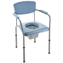Invacare Toiletten-Stuhl Invacare H440 Omega ECO Toilettenstuhl blau