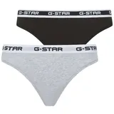 G-Star Tanga 2 St. Grau/Schwarz L