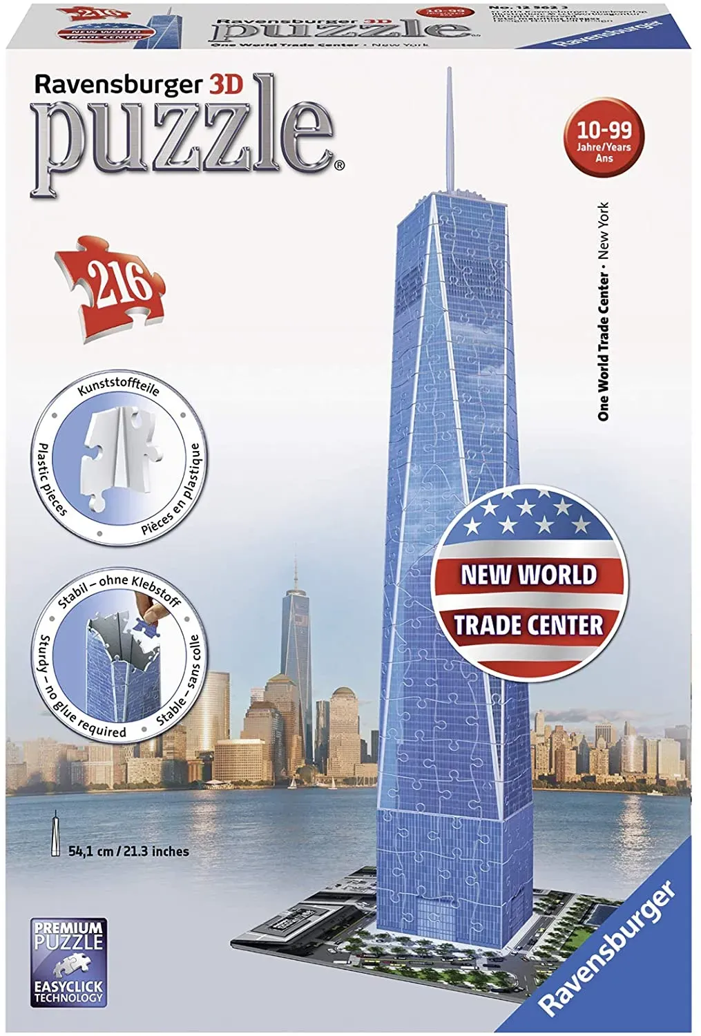 Ravensburger 3D Puzzle 12562 - World Trade Center [216 Teile] (Neu differenzbesteuert)