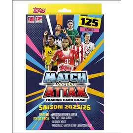 Topps Bundesliga Match Attax Trading Cards 2025/26 Mega Pack