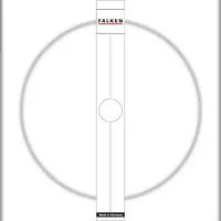 Falken Ordnerrückenschild 11287075 50mm weiß 10 St./Pack.