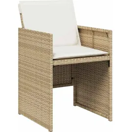 vidaXL Garten Essgruppe 5-tlg. Beige