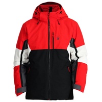 Spyder Skijacke Epiphany Jacket mit Schneefang rot