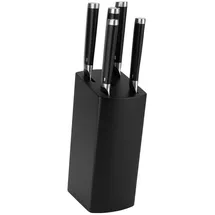 JUSTINUS Messerblock SharpEdge 6tlg. Holz Schwarz