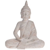 PROGARDEN Sitzender Buddha Dekoration 29,5x17x37 cm