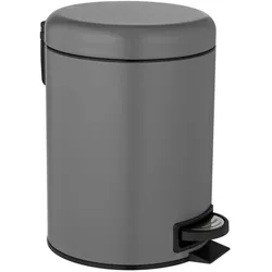 WENKO Kosmetik Treteimer Mod. Leman Grau 5L