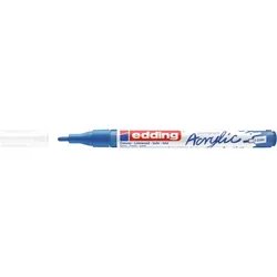 EDDING 5300 Acrylmarker Fein, Blau, Blau, Fein, 1 mm, 2 mm, Tinte auf Wasserbasi