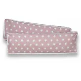 TICAA Rückenkissen 2-tlg. 40 x 30 cm Rosa