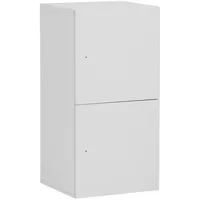 MÖBELPARTNER Locked Spind 45,4 x 40,7 x 92,6 cm