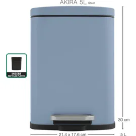 Spirella Akira 5 l graublau