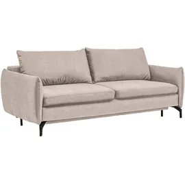 Novel Z2 Schlafsofa Midori, Beige , Textil , Füllung: Schaumstoff 224x89x105 cm Stoffauswahl Kinder- , B/H/T ca. 224,00x89,00x105,00