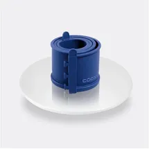 Coox Springform mit Porzellanboden ⌀ 18 cm Blau, perfekt backen und direkt auf der Porzellanplatte servieren und schneiden