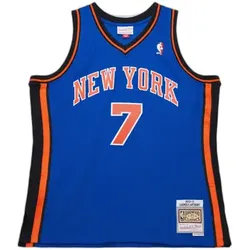 Mitchell And Ness  Unterhemden Maillot New York Knicks Carmelo Anthony 2010  in Blau, EU M