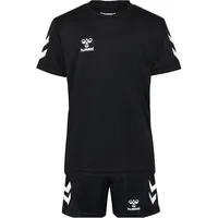 hummel hmlLOGO Sport-Set Trikot+Shorts Kinder 2001 black 116