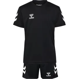 hummel hmlLOGO Sport-Set Trikot+Shorts Kinder 2001 black 116