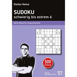 Sudoku schwierig bis extrem 6