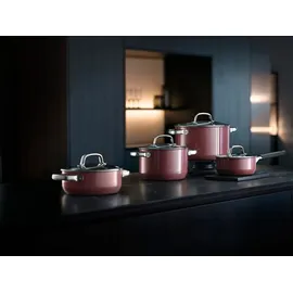 WMF Fusiontec Mineral Topf-Set 3-teilig, Rose Quartz