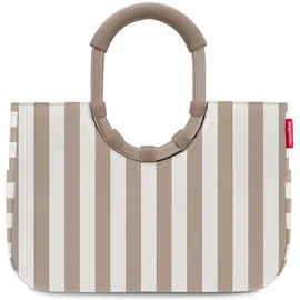 Reisenthel Loopshopper M summerstripes coffee