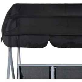 modfu Hollywoodschaukel Grau 3-Sitzer