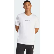 adidas COFFEE CAFE DONUT BOX GRAPHIC T-SHIRT White, S