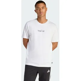 adidas COFFEE CAFE DONUT BOX GRAPHIC T-SHIRT White, S