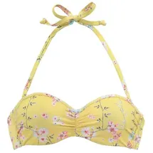 SUNSEEKER Bügel-Bandeau-Bikini-Top Damen Gelb 42 Cup E
