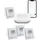 Homematic IP HmIP Set Raumklima 1xHAP-2,4xBWTH, Thermostat, Weiss