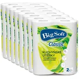 ELEPSO 16x Big Soft Classic Küchenrolle 2-lagig 50 Blatt Haushaltsrolle Küchenpapier Küchentücher