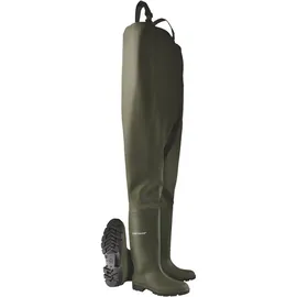 Dunlop Wathose Pricemastor, grün, Gr. 45
